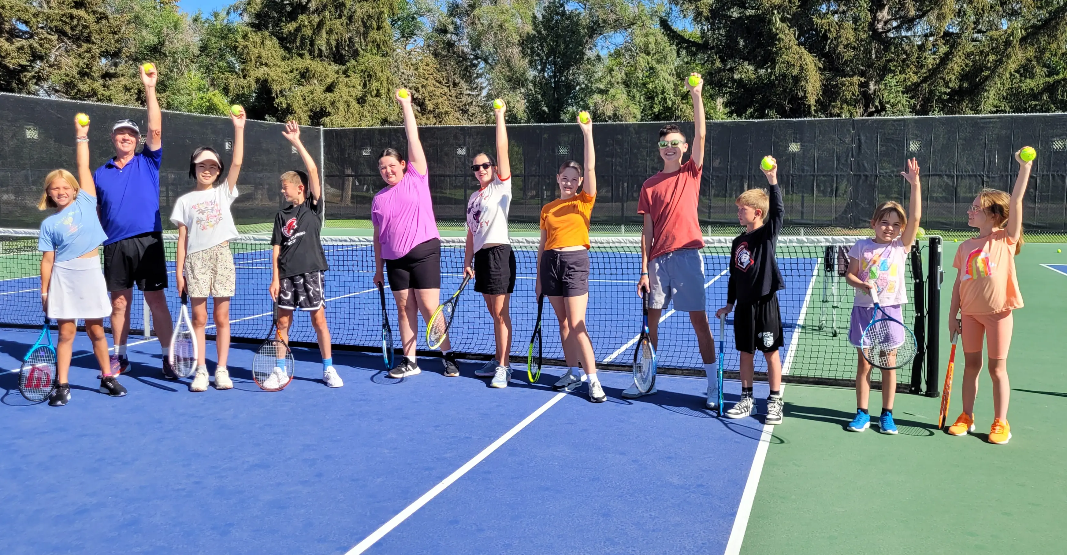 Junior Tennis Lessons in Idaho Falls, ID. by IF Tennis Academy
