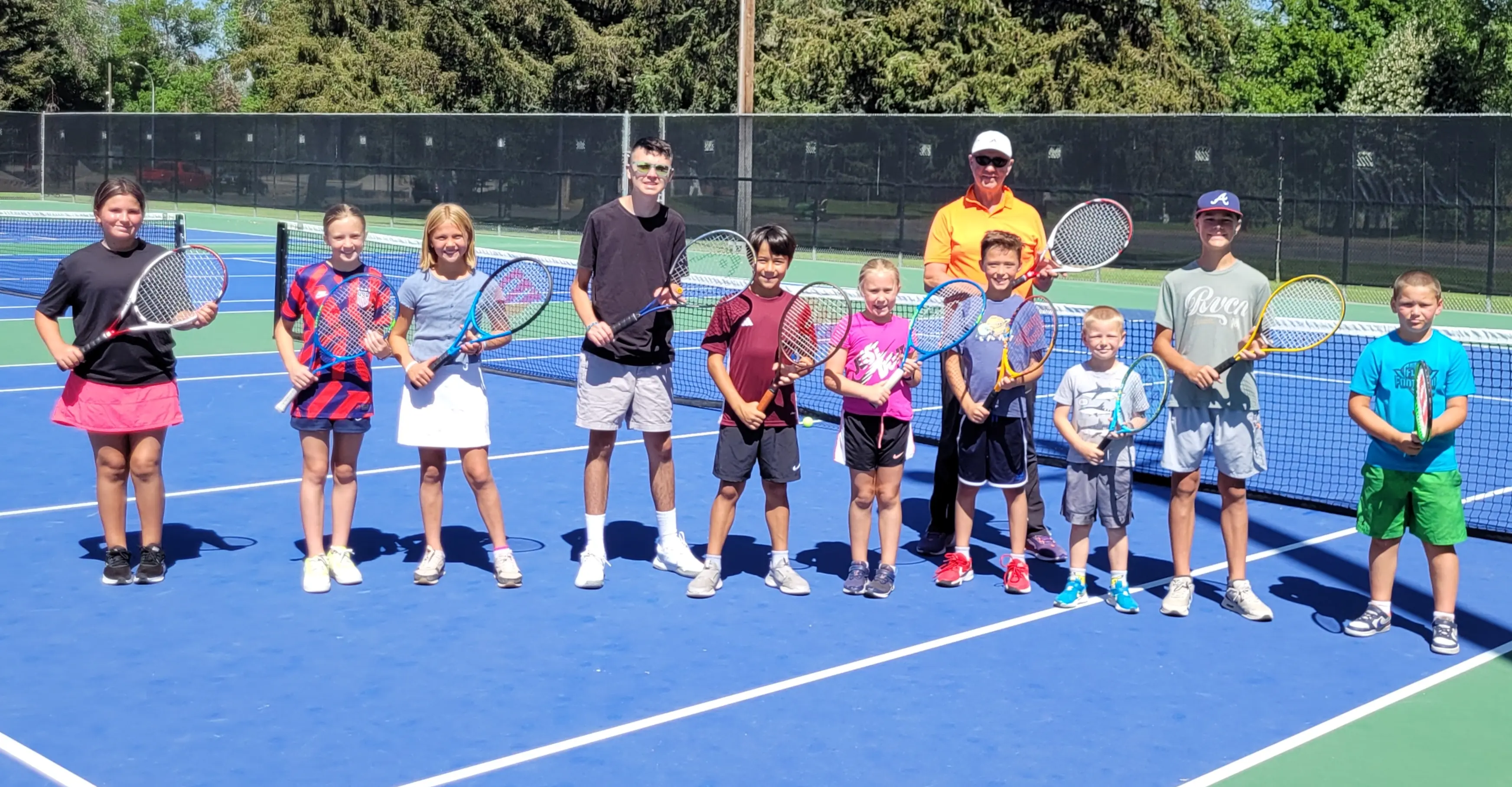 Kids Tennis Lessons in Idaho Falls, ID. by IF Tennis Academy